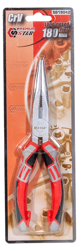 Длинногубцы 180 мм STAB Premium
