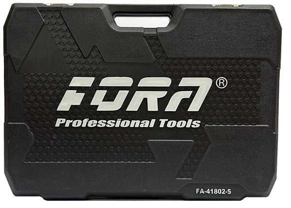 Универсальный набор инструментов 1/4", 3/8" и 1/2" 180 пр. FORA